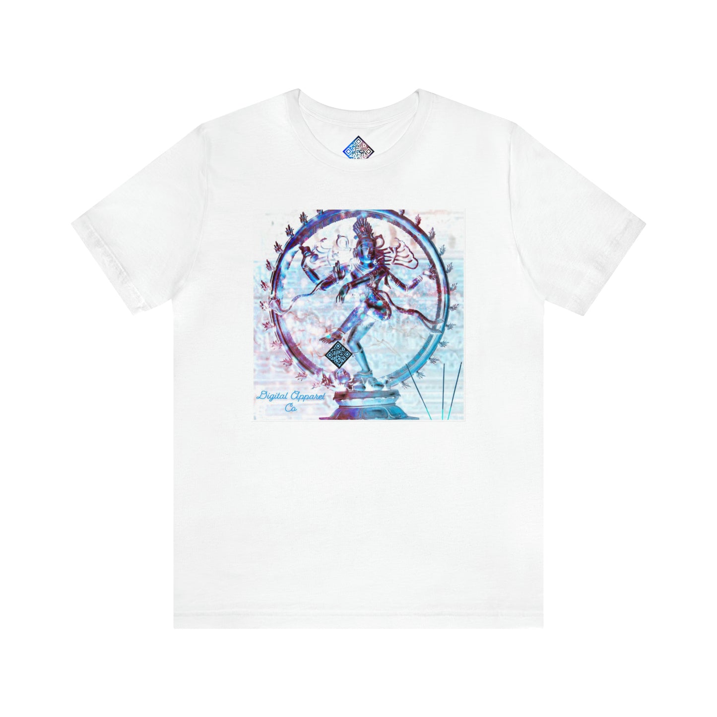 ‘’Shiva Steps’’ Digital Artificially Intelligent Tee Unisex Jersey Short Sleeve Tee