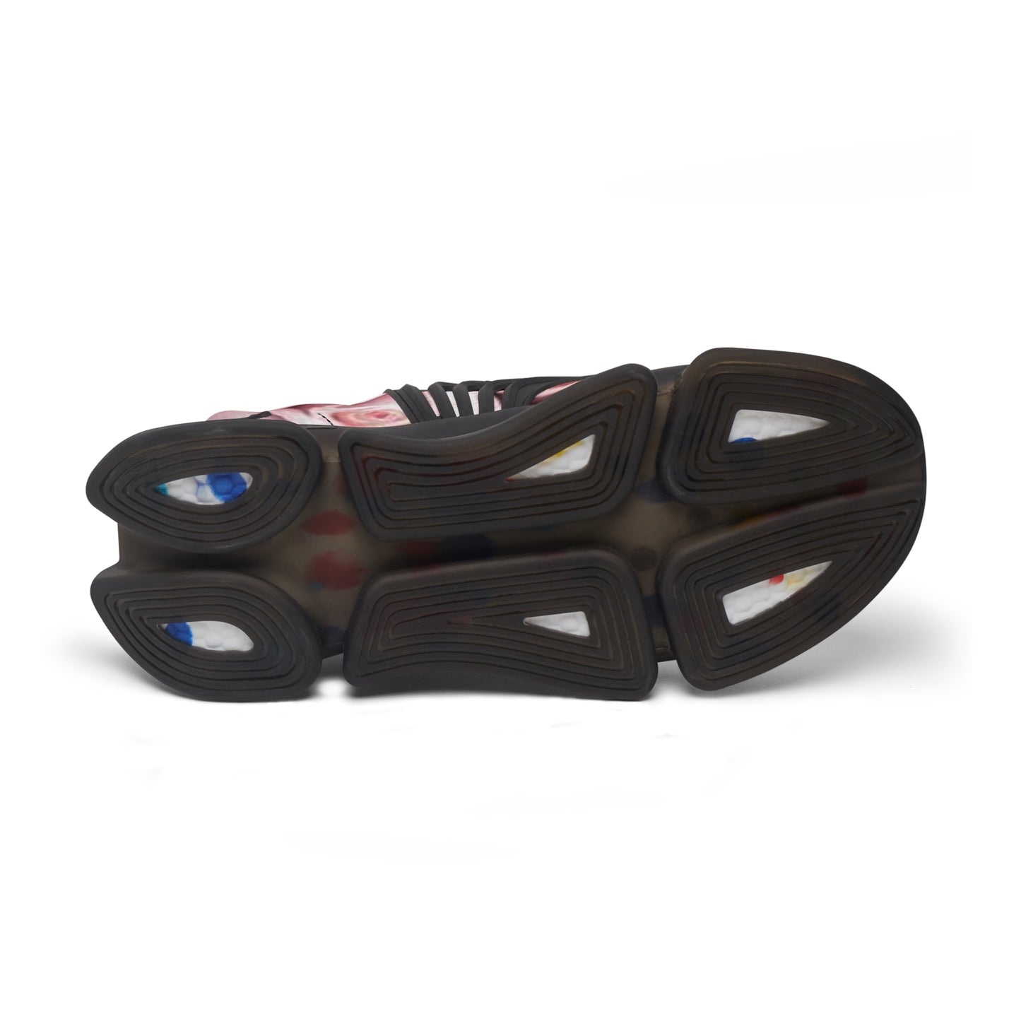 “Femme Rosé D-1” Artificially Intelligent Digital Women's Mesh Sneakers