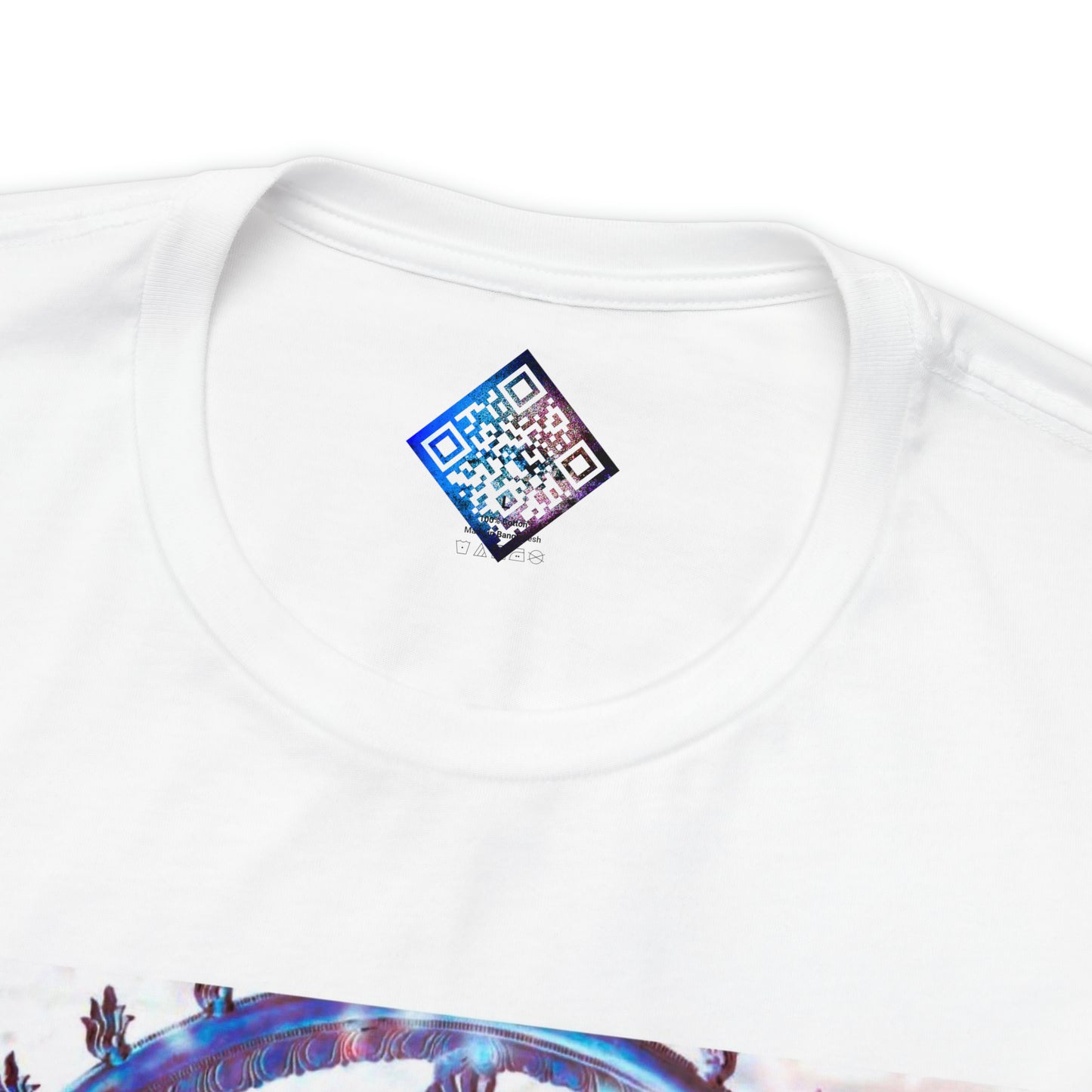 ‘’Shiva Steps’’ Digital Artificially Intelligent Tee Unisex Jersey Short Sleeve Tee