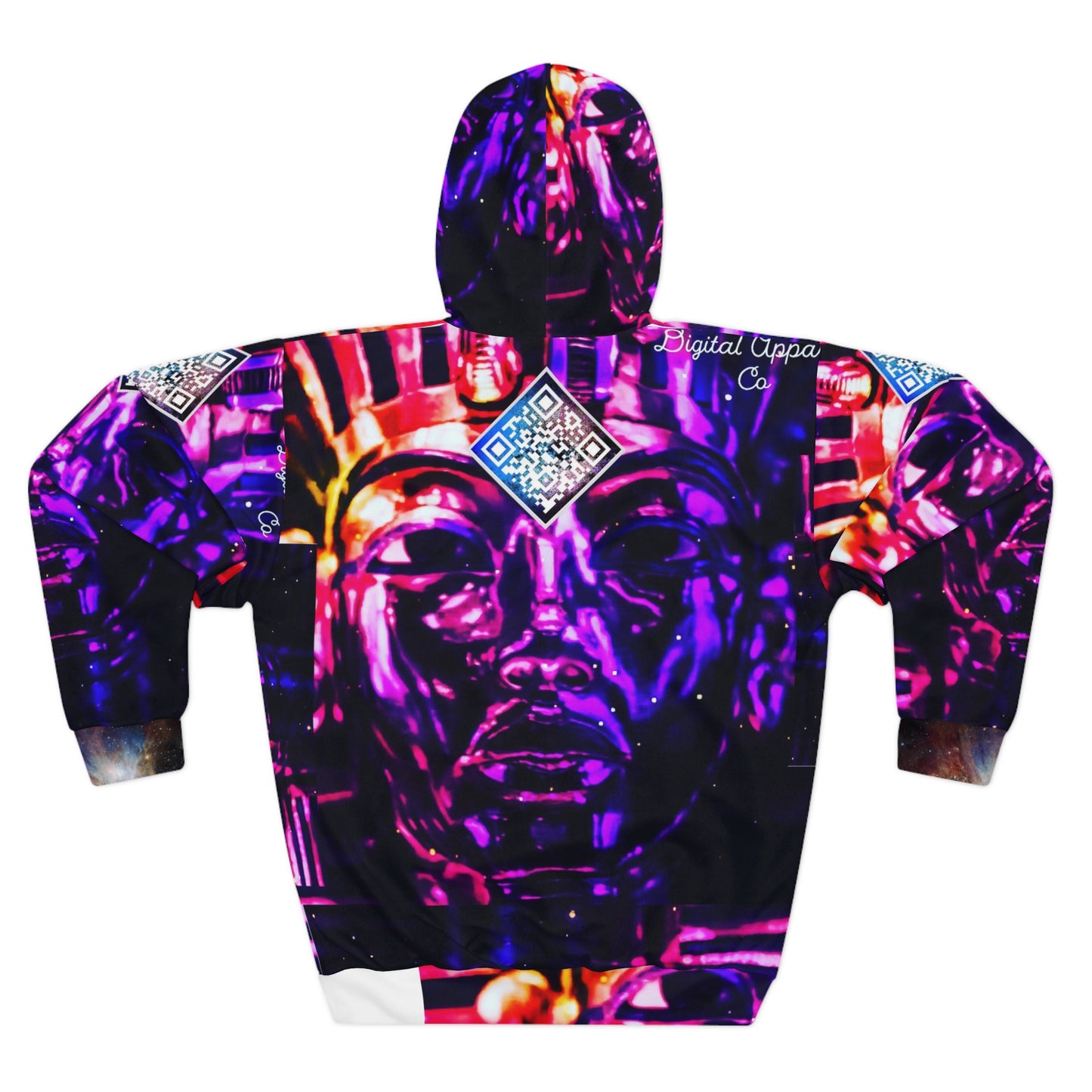 Kings Dimension Digital Unisex Pullover Hoodie (AOP)