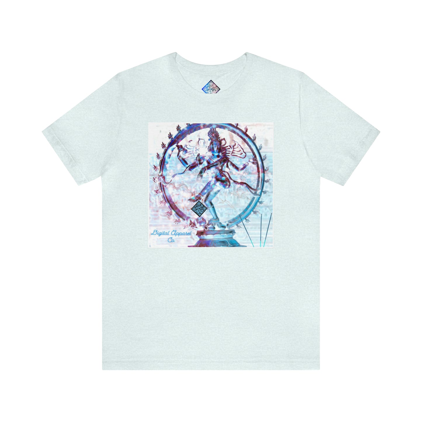 ‘’Shiva Steps’’ Digital Artificially Intelligent Tee Unisex Jersey Short Sleeve Tee