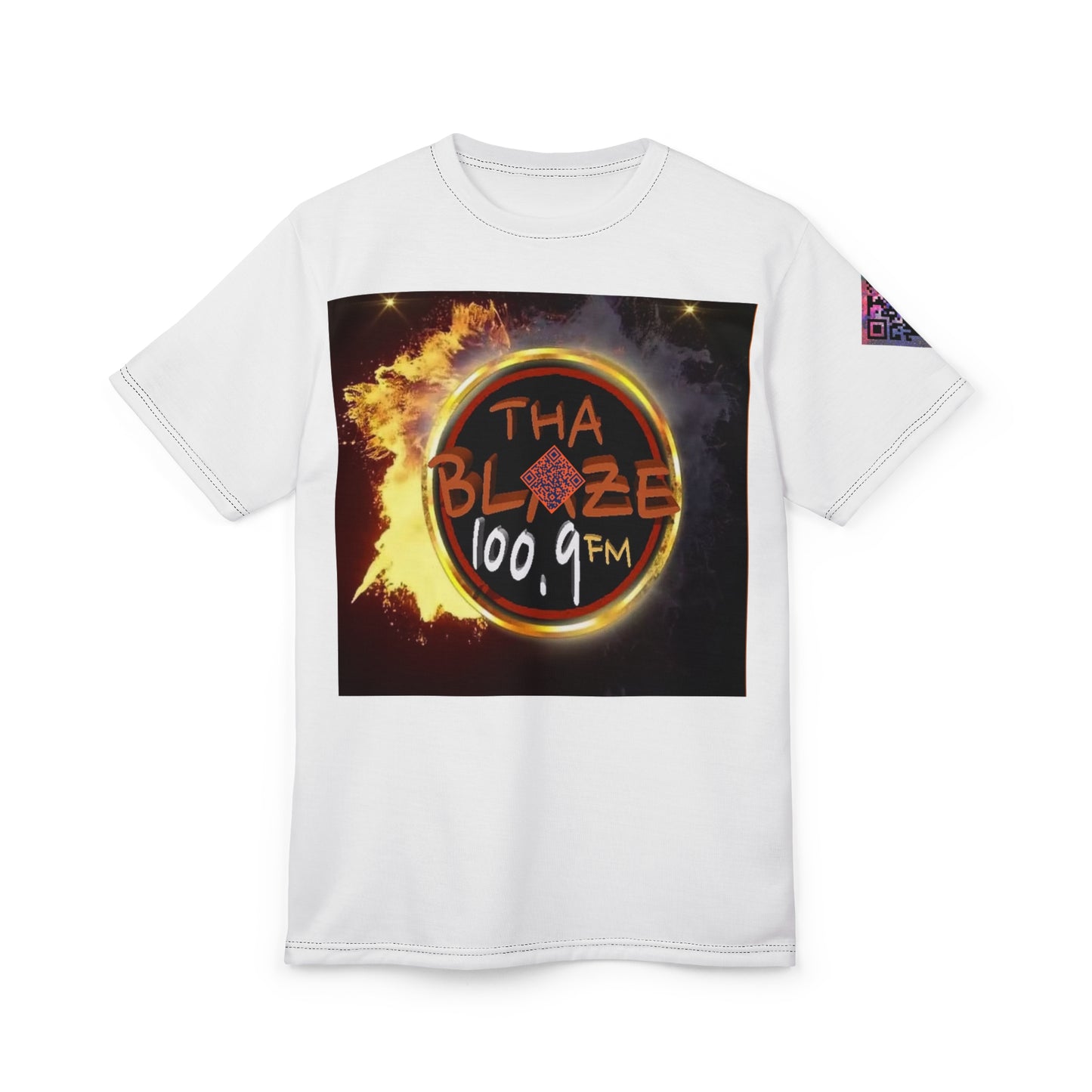 Digital Blaze 100.9 Fm Atlanta Unisex All Over Print Tee - Graphic T-Shirt