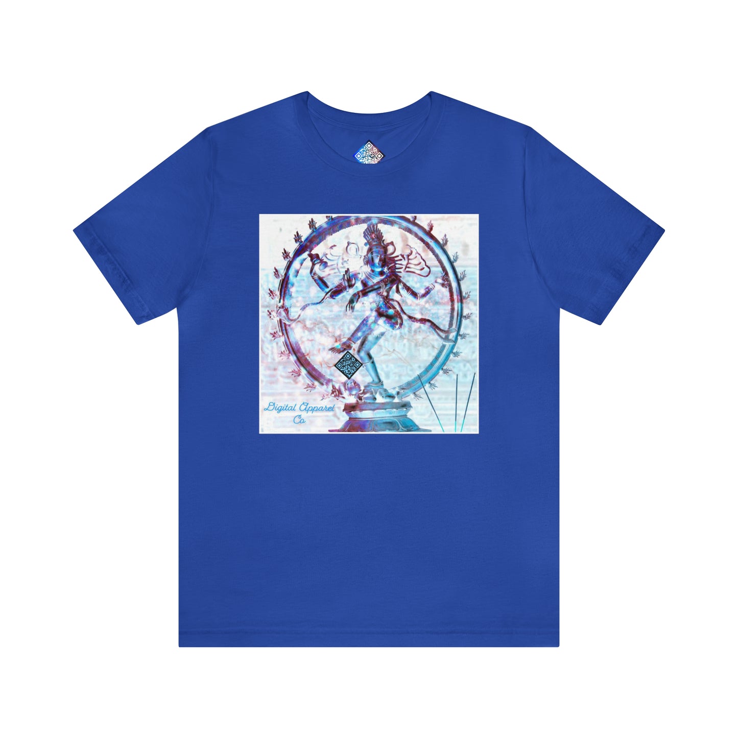 ‘’Shiva Steps’’ Digital Artificially Intelligent Tee Unisex Jersey Short Sleeve Tee