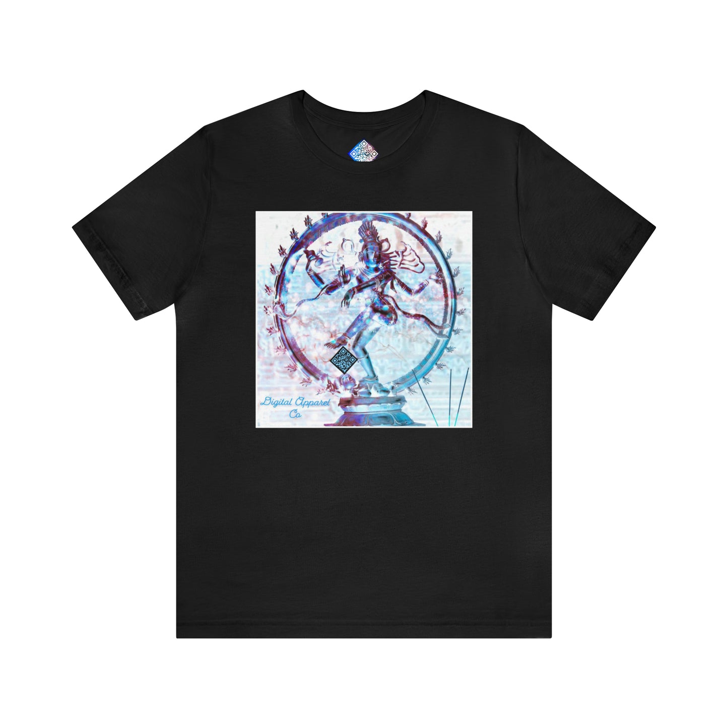 ‘’Shiva Steps’’ Digital Artificially Intelligent Tee Unisex Jersey Short Sleeve Tee