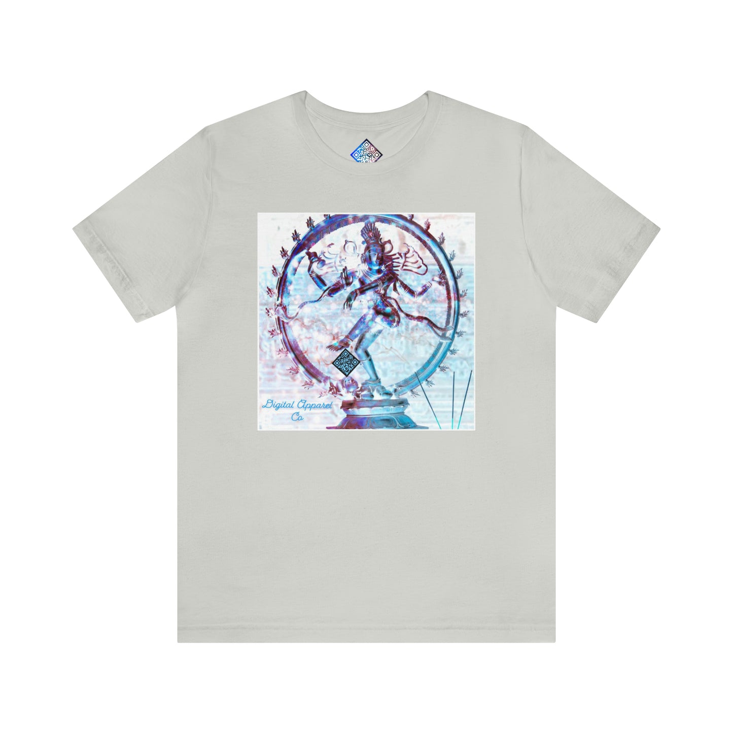 ‘’Shiva Steps’’ Digital Artificially Intelligent Tee Unisex Jersey Short Sleeve Tee