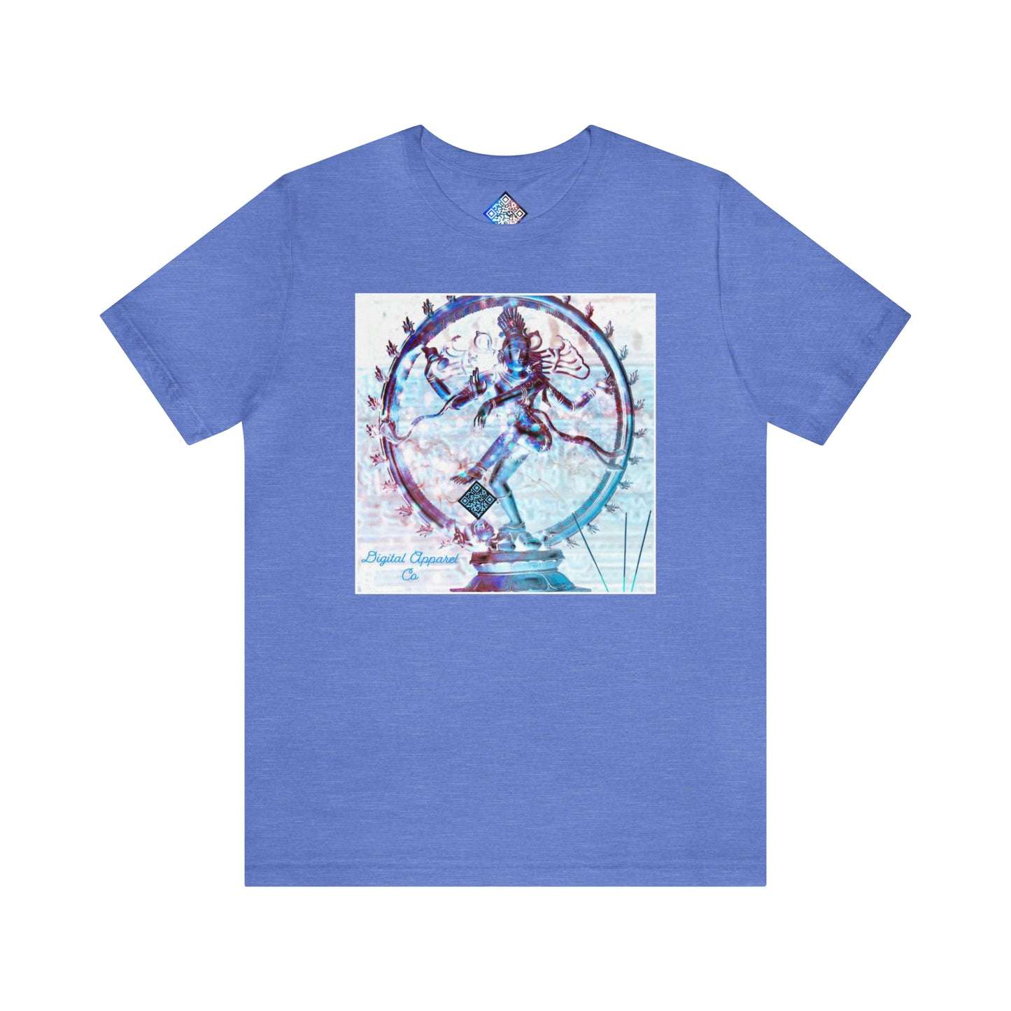‘’Shiva Steps’’ Digital Artificially Intelligent Tee Unisex Jersey Short Sleeve Tee
