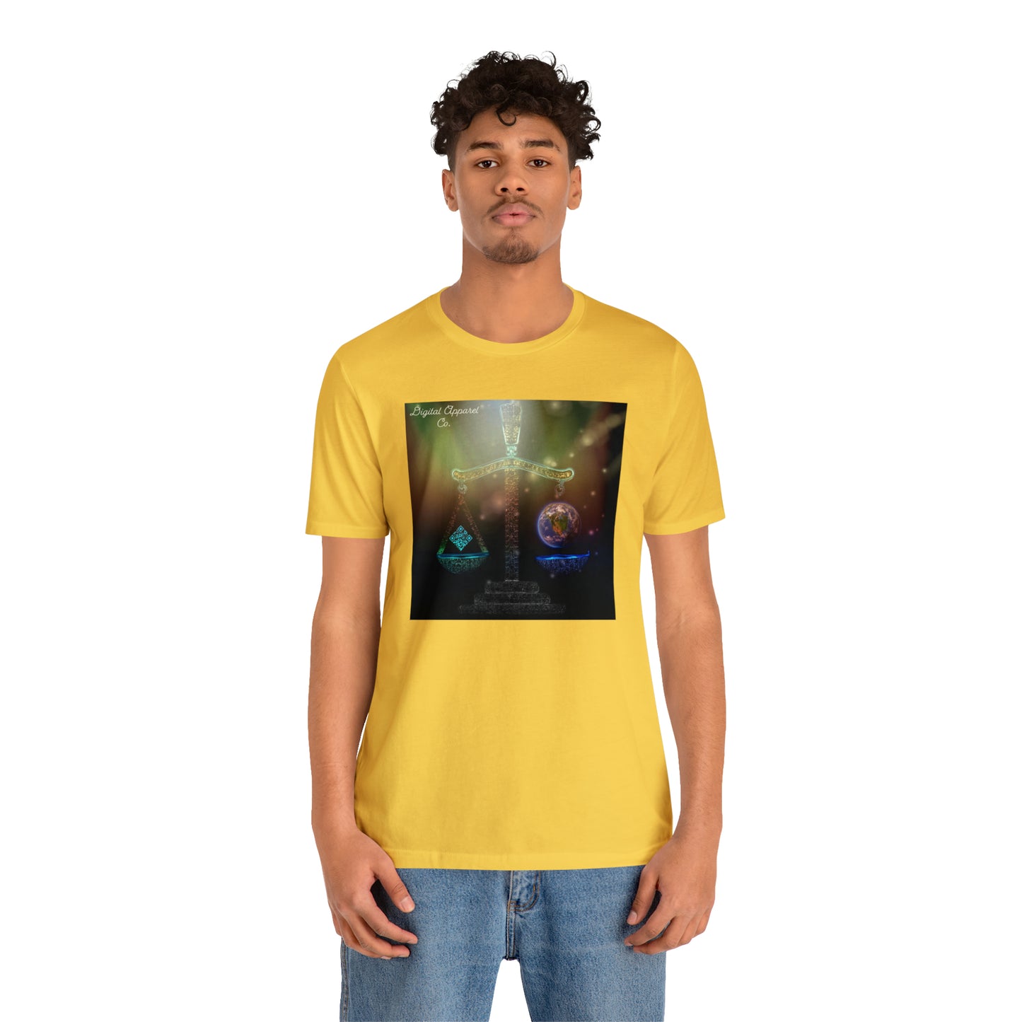 The “Balance” Digital Unisex Jersey Short Sleeve Tee
