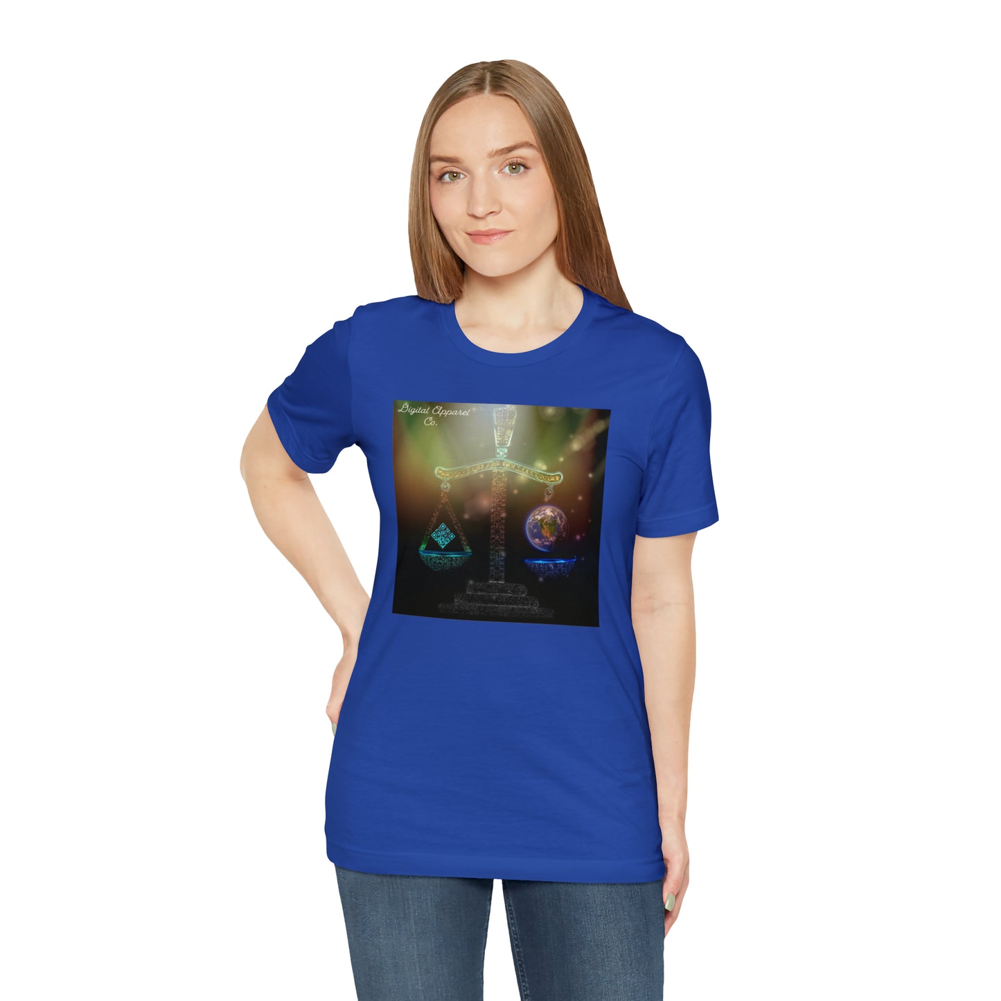 The “Balance” Digital Unisex Jersey Short Sleeve Tee