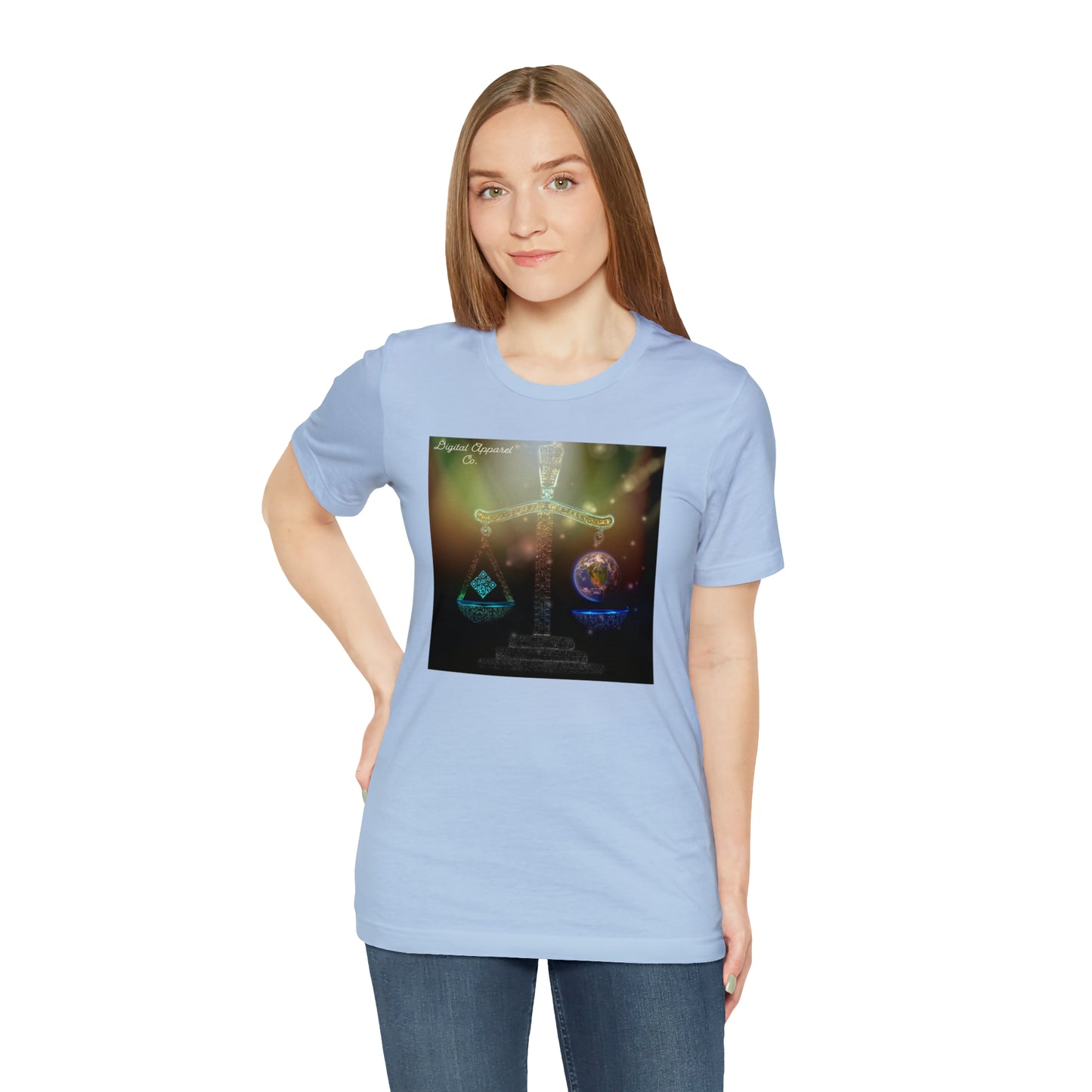 The “Balance” Digital Unisex Jersey Short Sleeve Tee