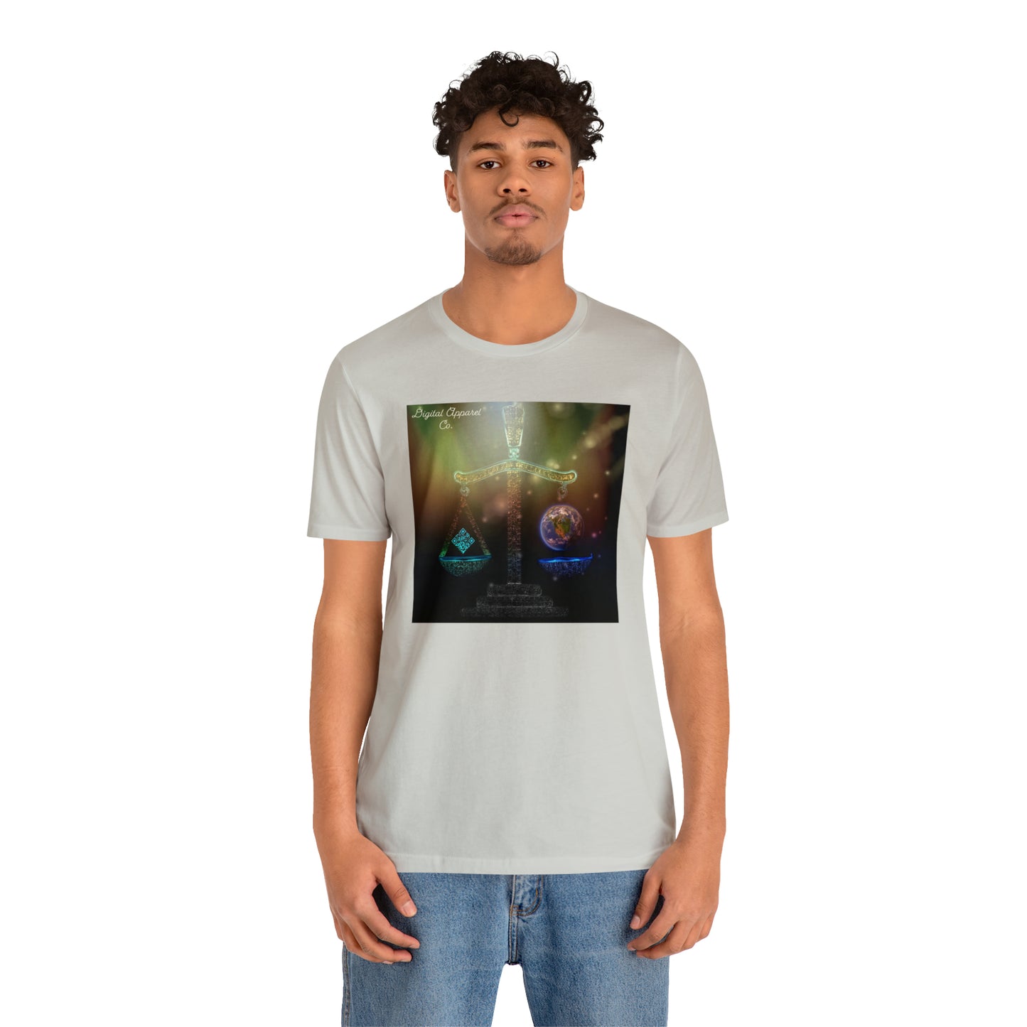 The “Balance” Digital Unisex Jersey Short Sleeve Tee
