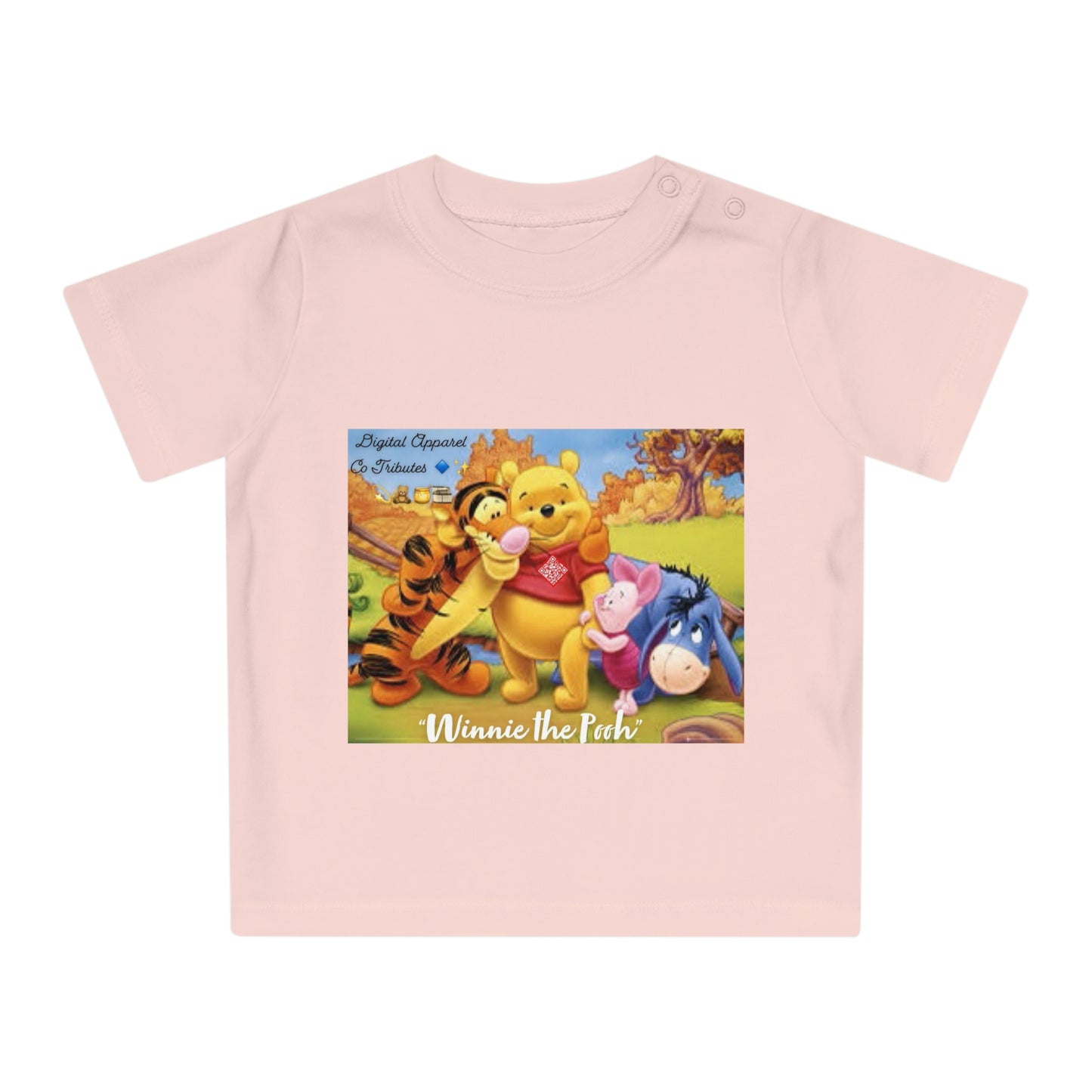Winnie the Pooh Digital Tribute Baby T-Shirt