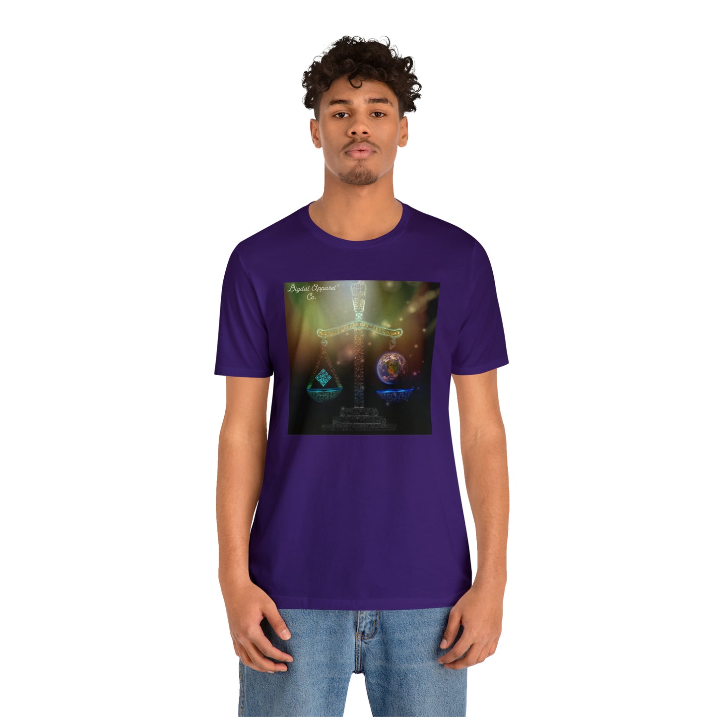 The “Balance” Digital Unisex Jersey Short Sleeve Tee