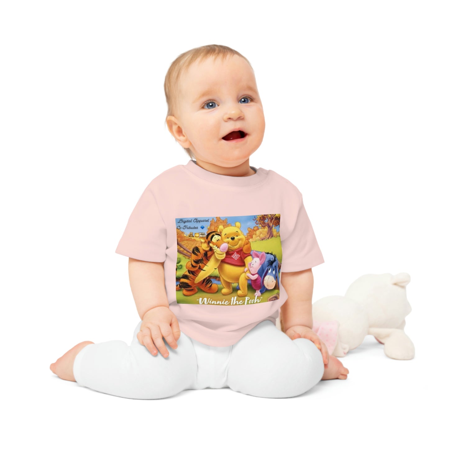 Winnie the Pooh Digital Tribute Baby T-Shirt