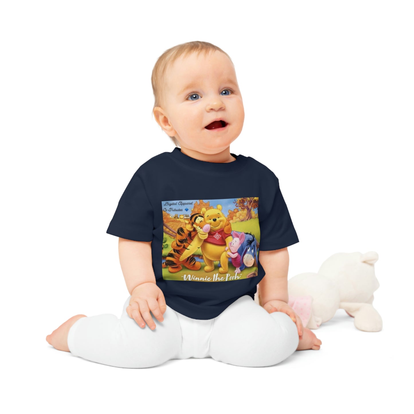 Winnie the Pooh Digital Tribute Baby T-Shirt