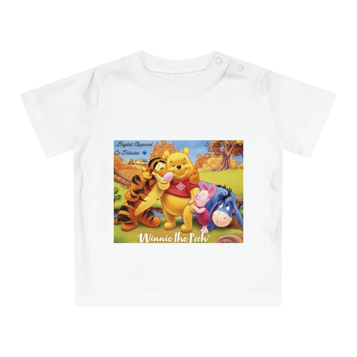 Winnie the Pooh Digital Tribute Baby T-Shirt
