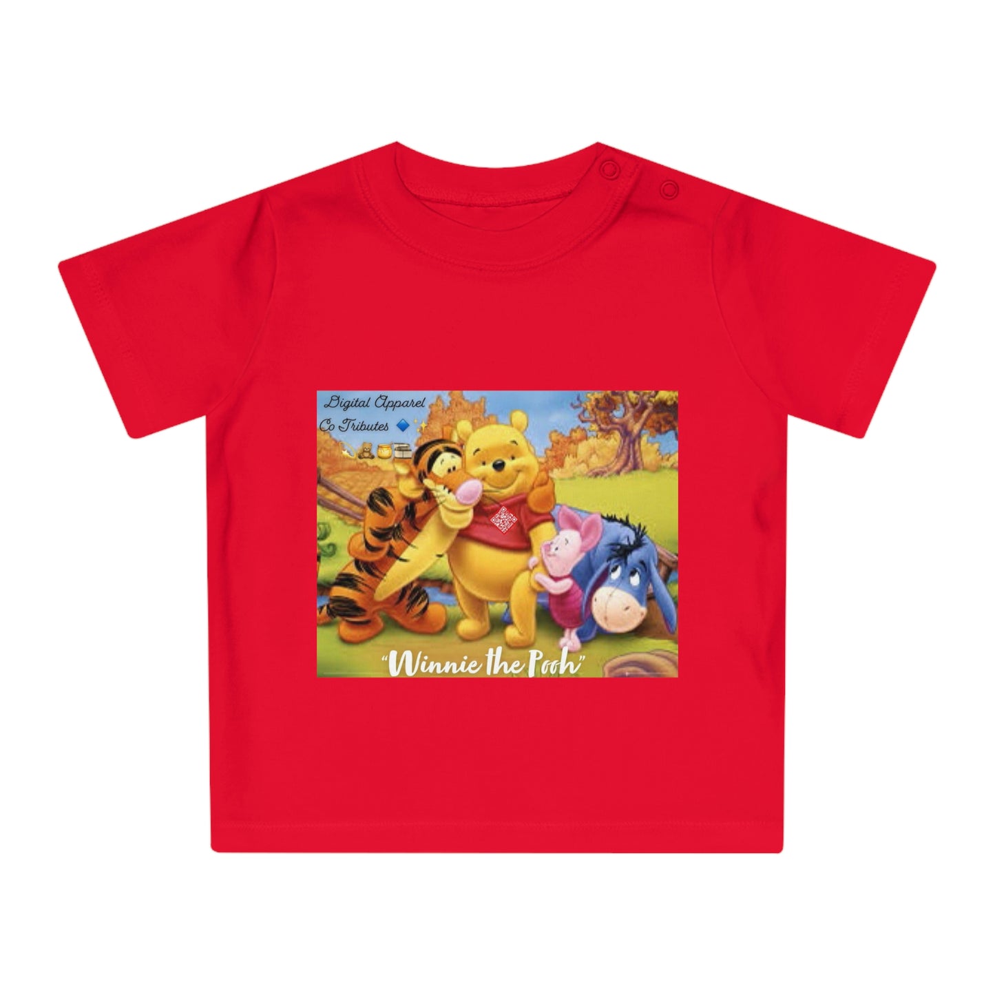 Winnie the Pooh Digital Tribute Baby T-Shirt