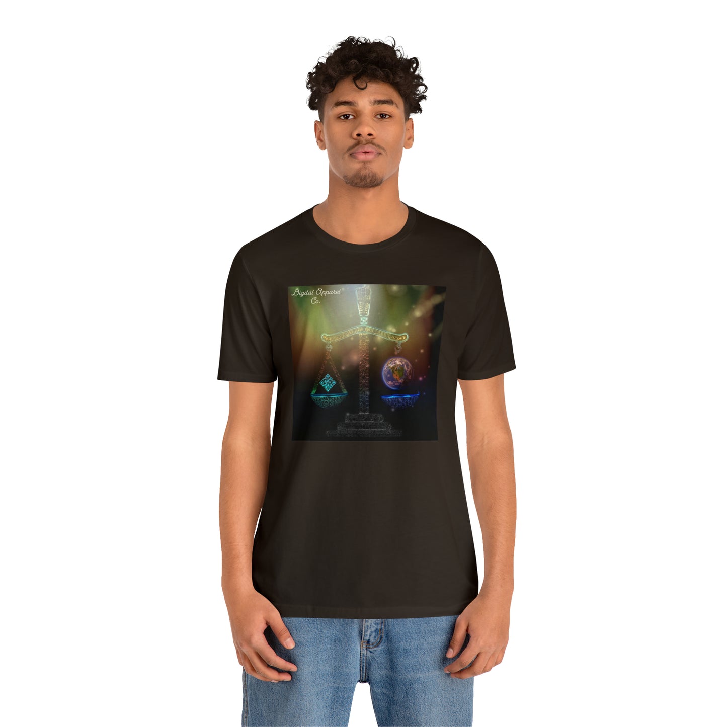 The “Balance” Digital Unisex Jersey Short Sleeve Tee