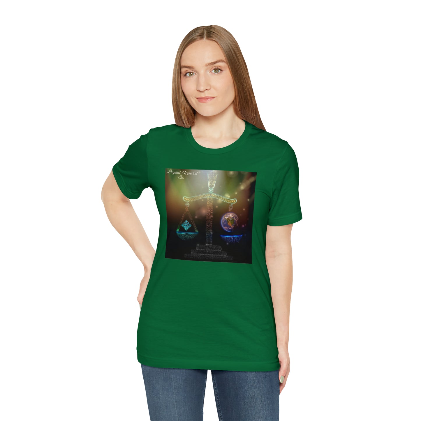 The “Balance” Digital Unisex Jersey Short Sleeve Tee