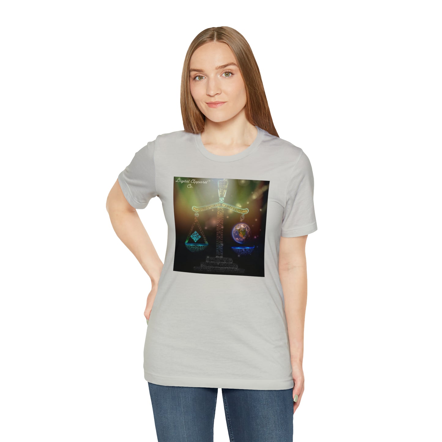 The “Balance” Digital Unisex Jersey Short Sleeve Tee