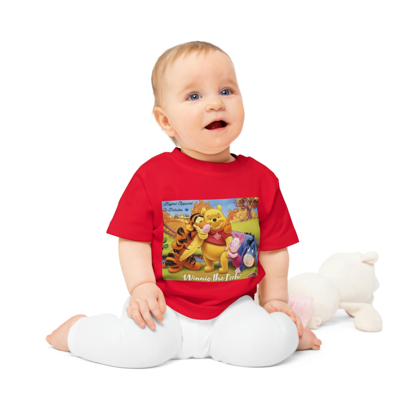 Winnie the Pooh Digital Tribute Baby T-Shirt