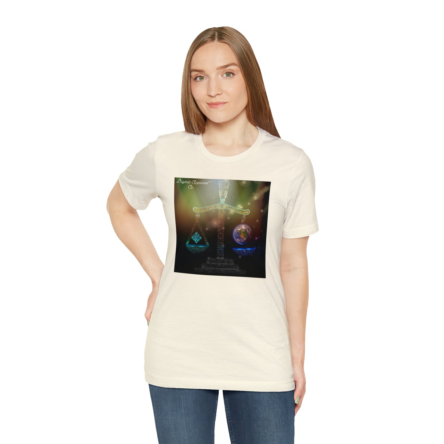 The “Balance” Digital Unisex Jersey Short Sleeve Tee