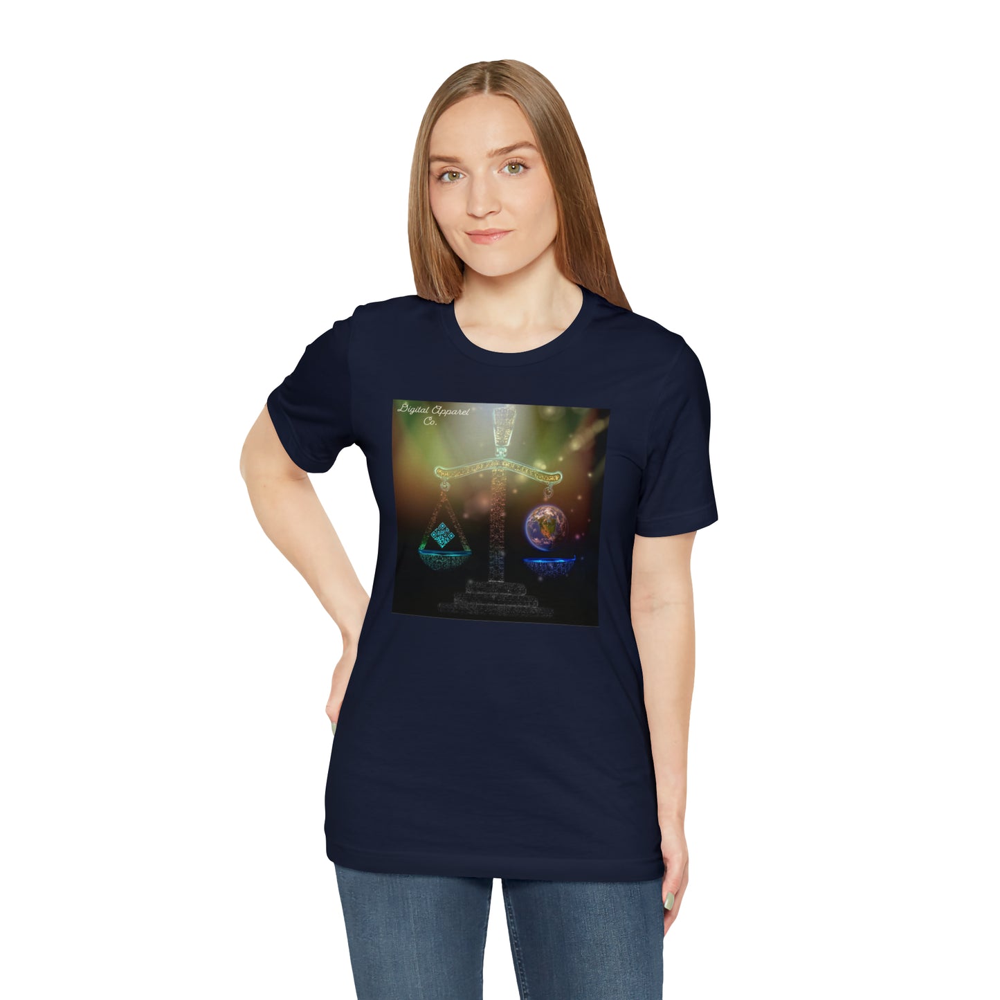 The “Balance” Digital Unisex Jersey Short Sleeve Tee