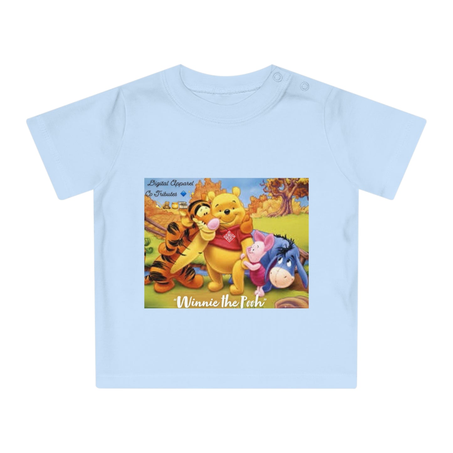 Winnie the Pooh Digital Tribute Baby T-Shirt