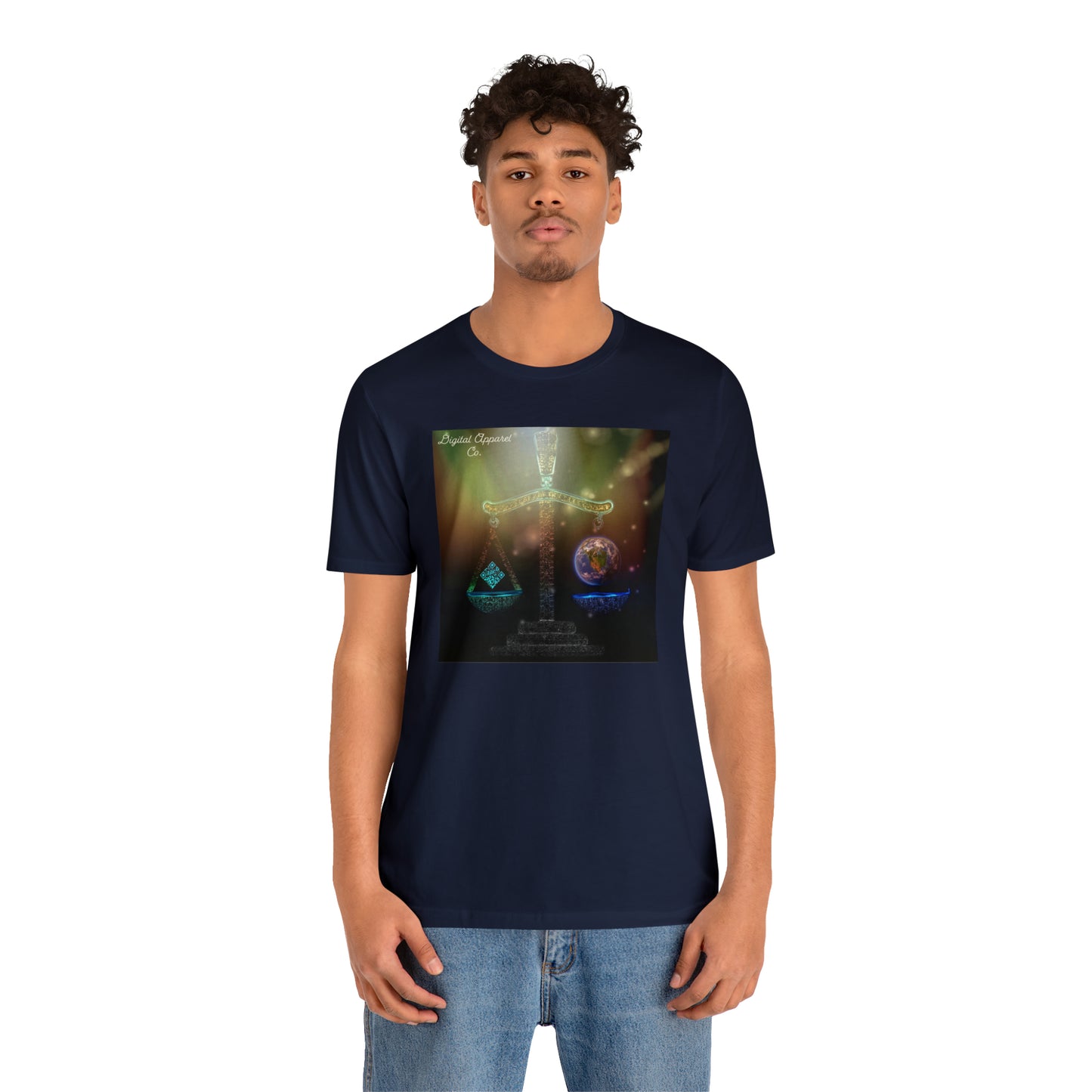 The “Balance” Digital Unisex Jersey Short Sleeve Tee