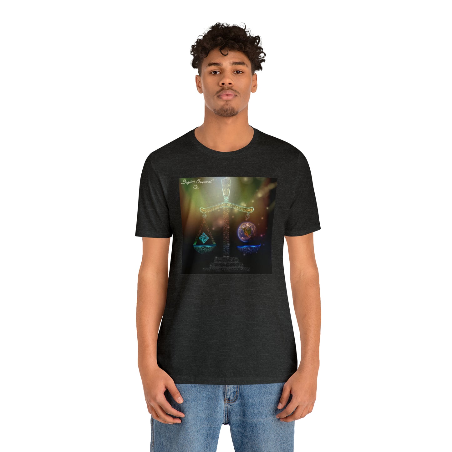 The “Balance” Digital Unisex Jersey Short Sleeve Tee