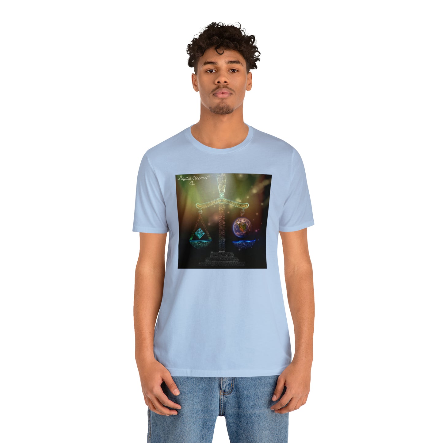The “Balance” Digital Unisex Jersey Short Sleeve Tee