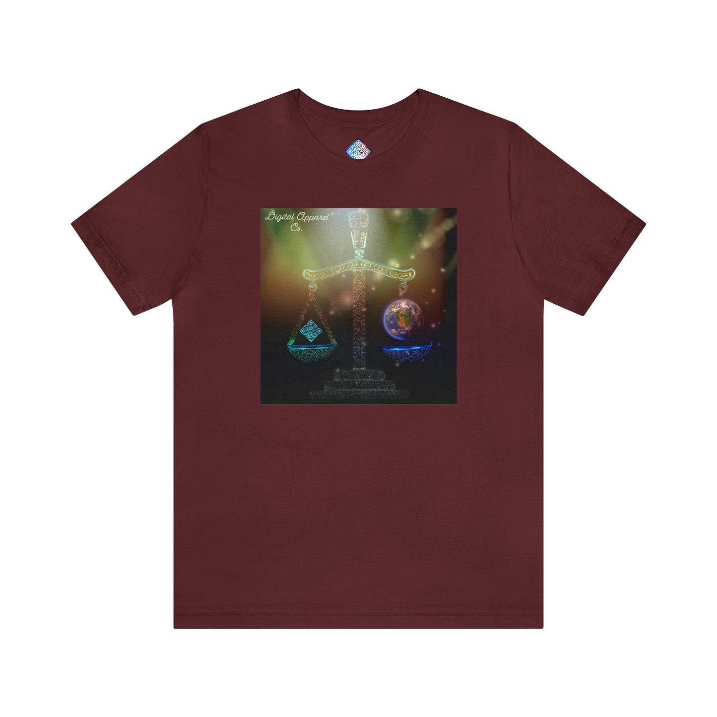 The “Balance” Digital Unisex Jersey Short Sleeve Tee