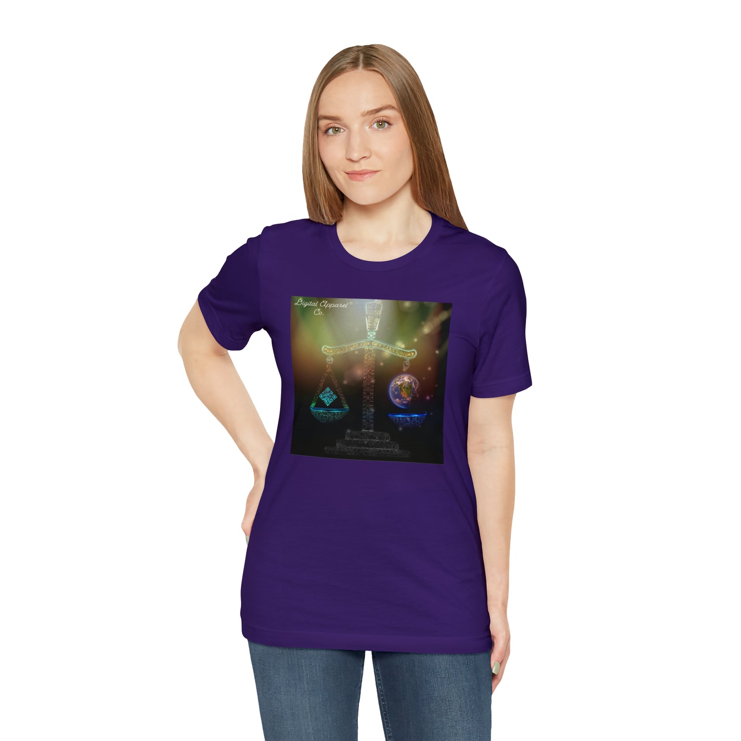 The “Balance” Digital Unisex Jersey Short Sleeve Tee