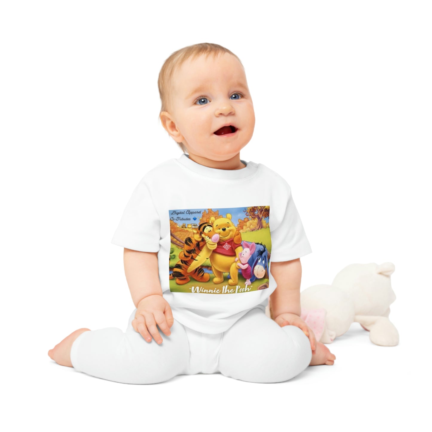 Winnie the Pooh Digital Tribute Baby T-Shirt