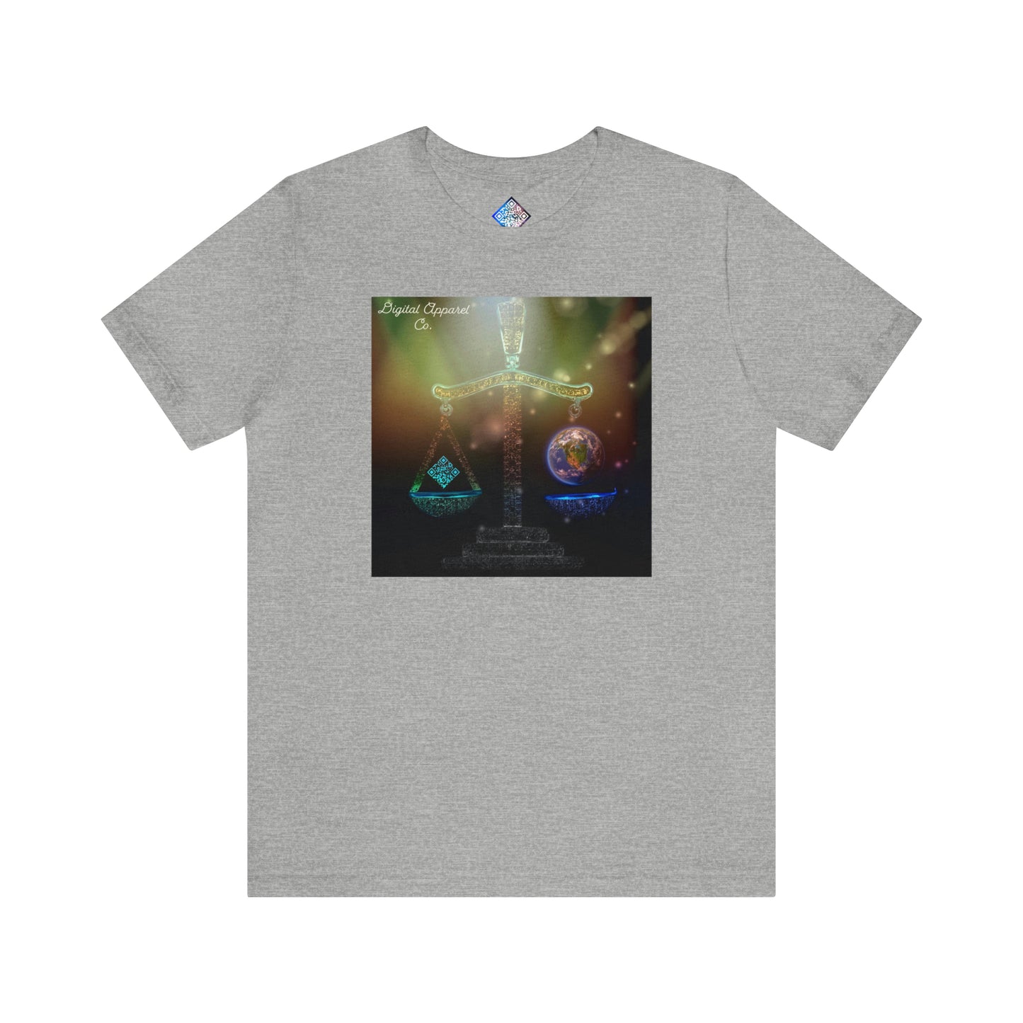 The “Balance” Digital Unisex Jersey Short Sleeve Tee