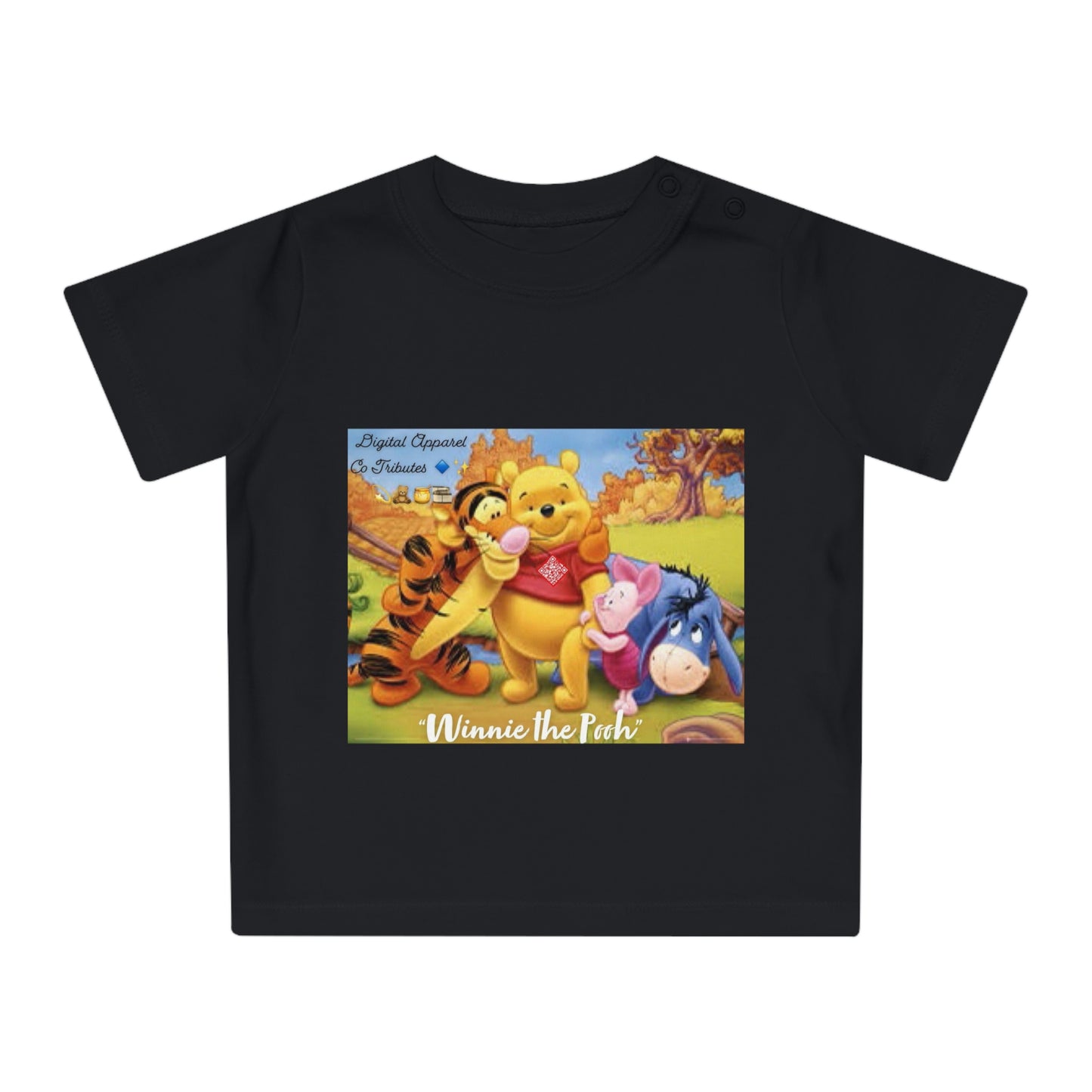 Winnie the Pooh Digital Tribute Baby T-Shirt