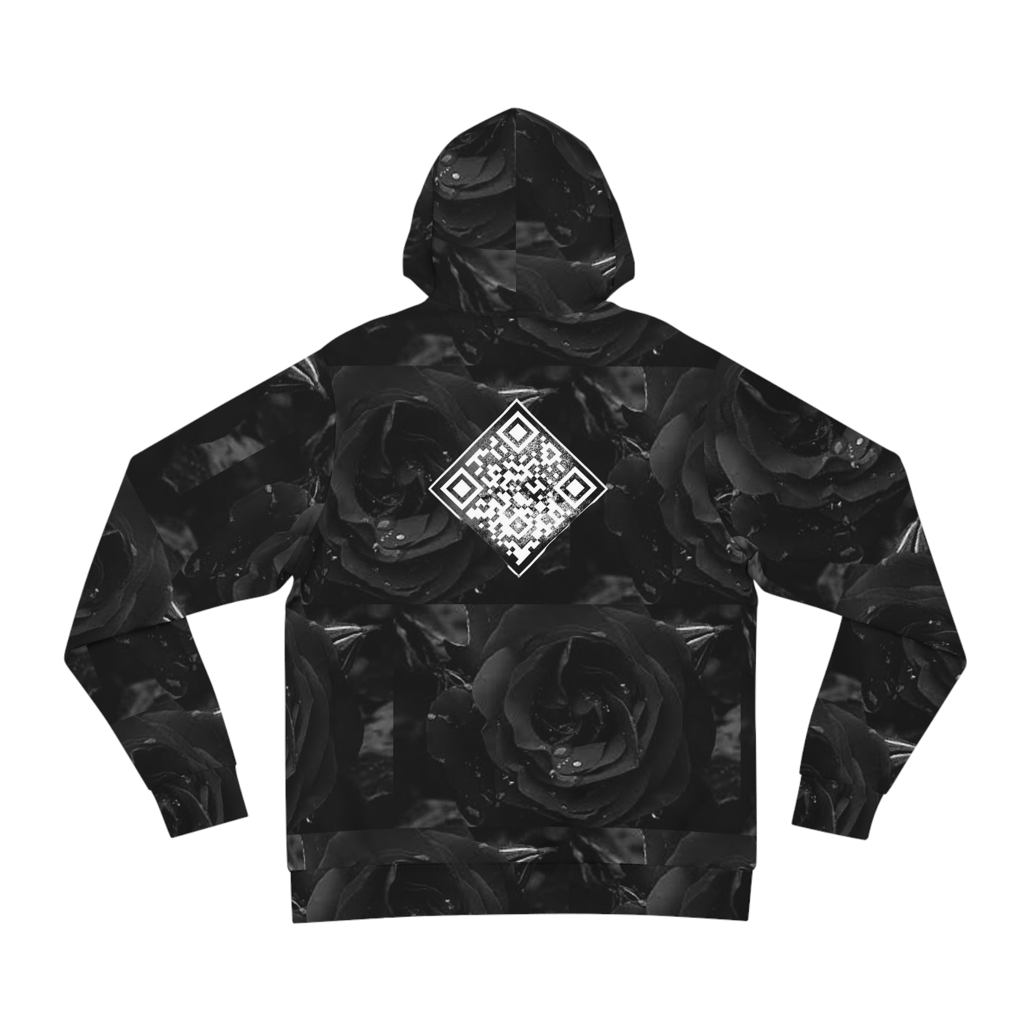 Black Edition “Black Rose” Digital Fashion Hoodie (AOP)