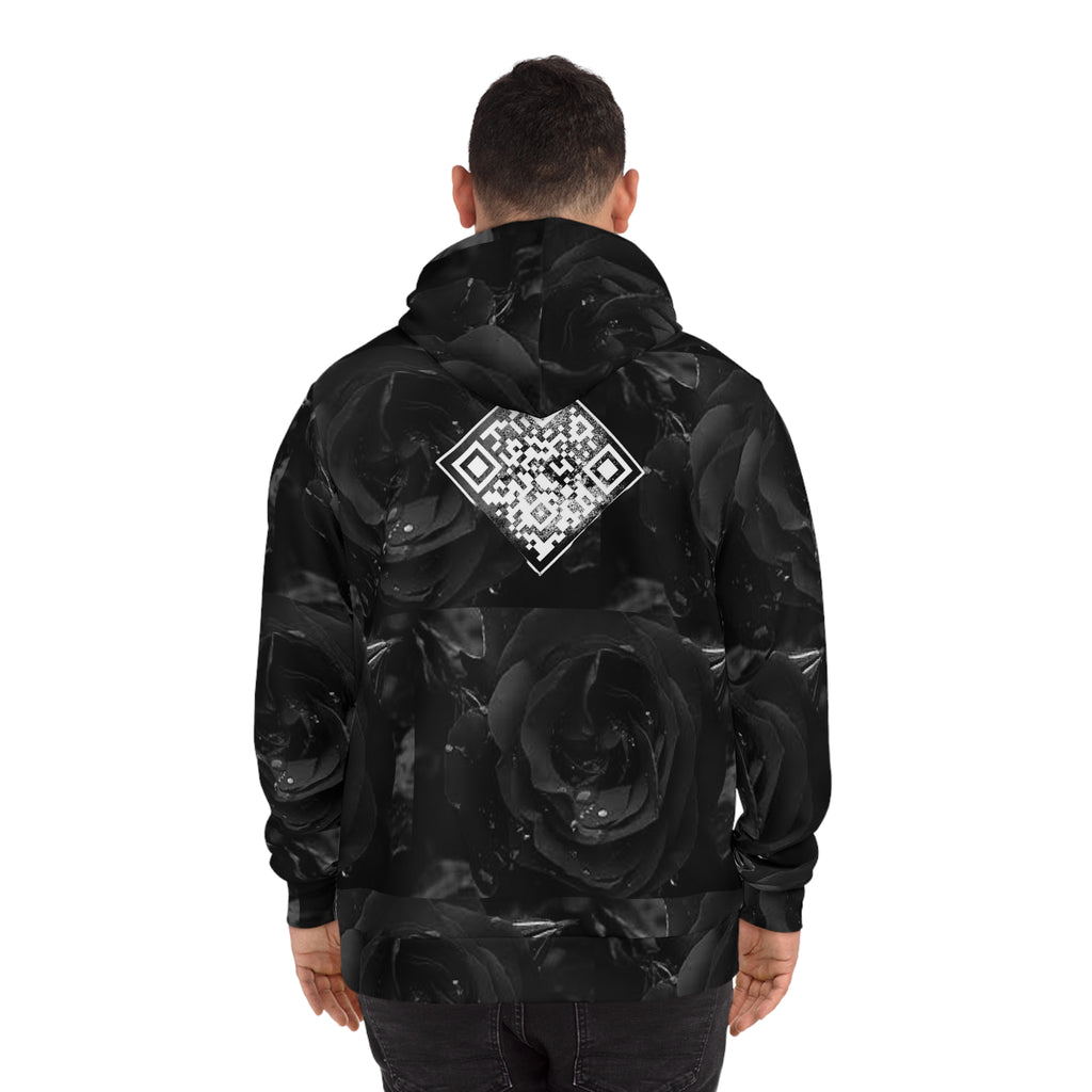 Black Edition “Black Rose” Digital Fashion Hoodie (AOP)