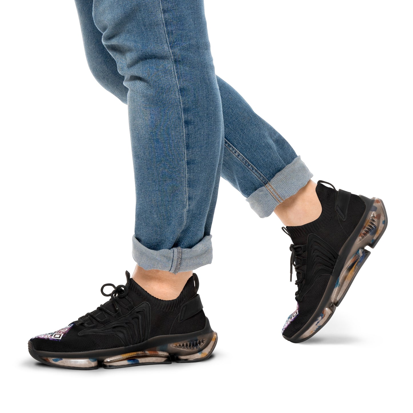‘’Dark Horse D-1’’ Artificially Intelligent Unisex  Digital  Mesh Sneakers