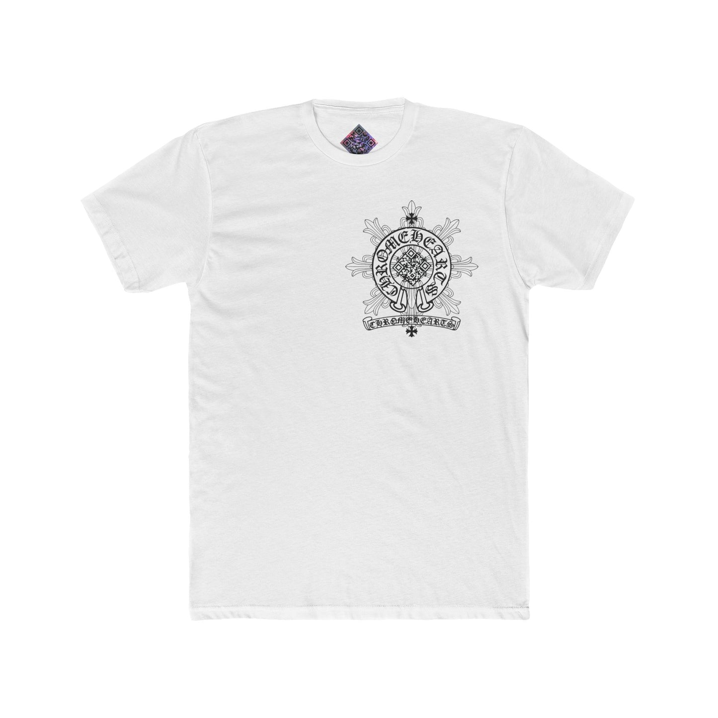 High Fashion Digital Chrome Hearts Tribute Unisex  Crew Tee