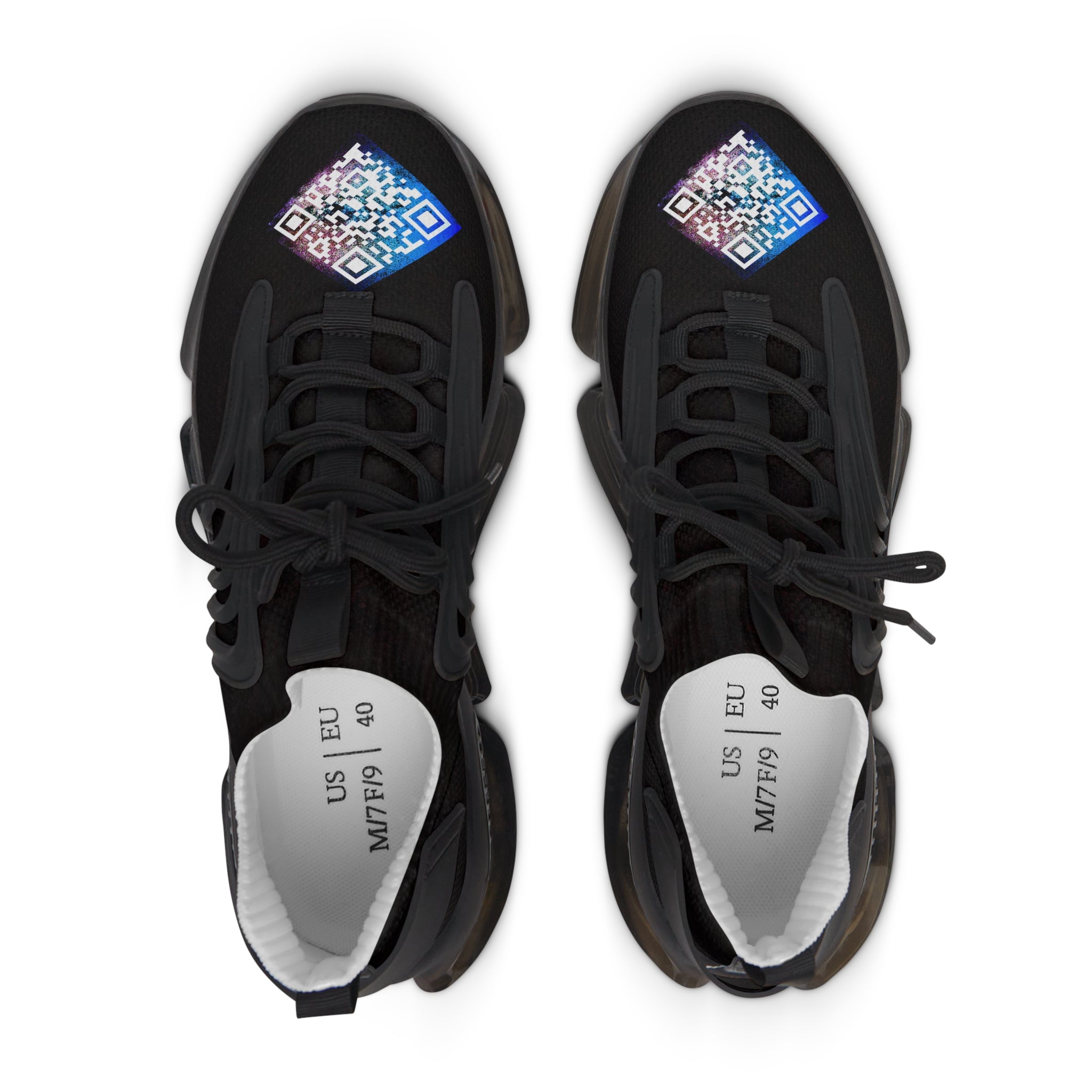 ‘’Dark Horse D-1’’ Artificially Intelligent Women's Digital Mesh Sneakers