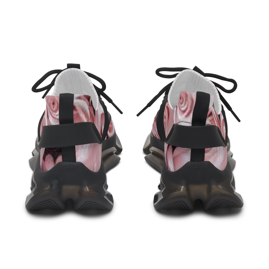 “Femme Rosé D-1” Artificially Intelligent Digital Women's Mesh Sneakers