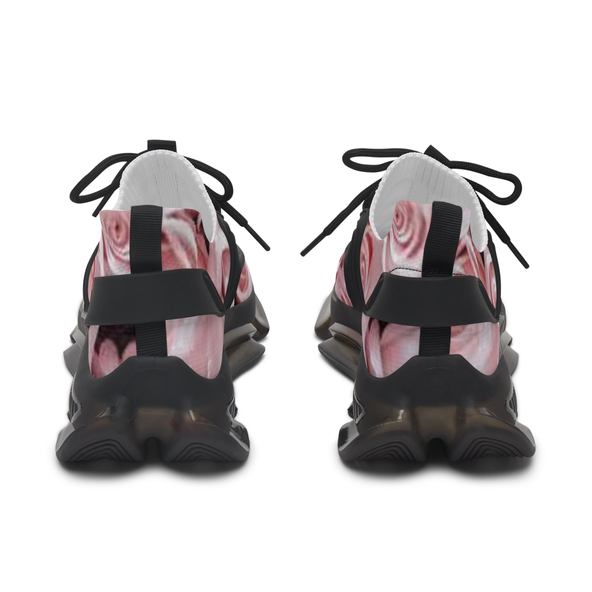 “Femme Rosé D-1” Artificially Intelligent Digital Women's Mesh Sneakers