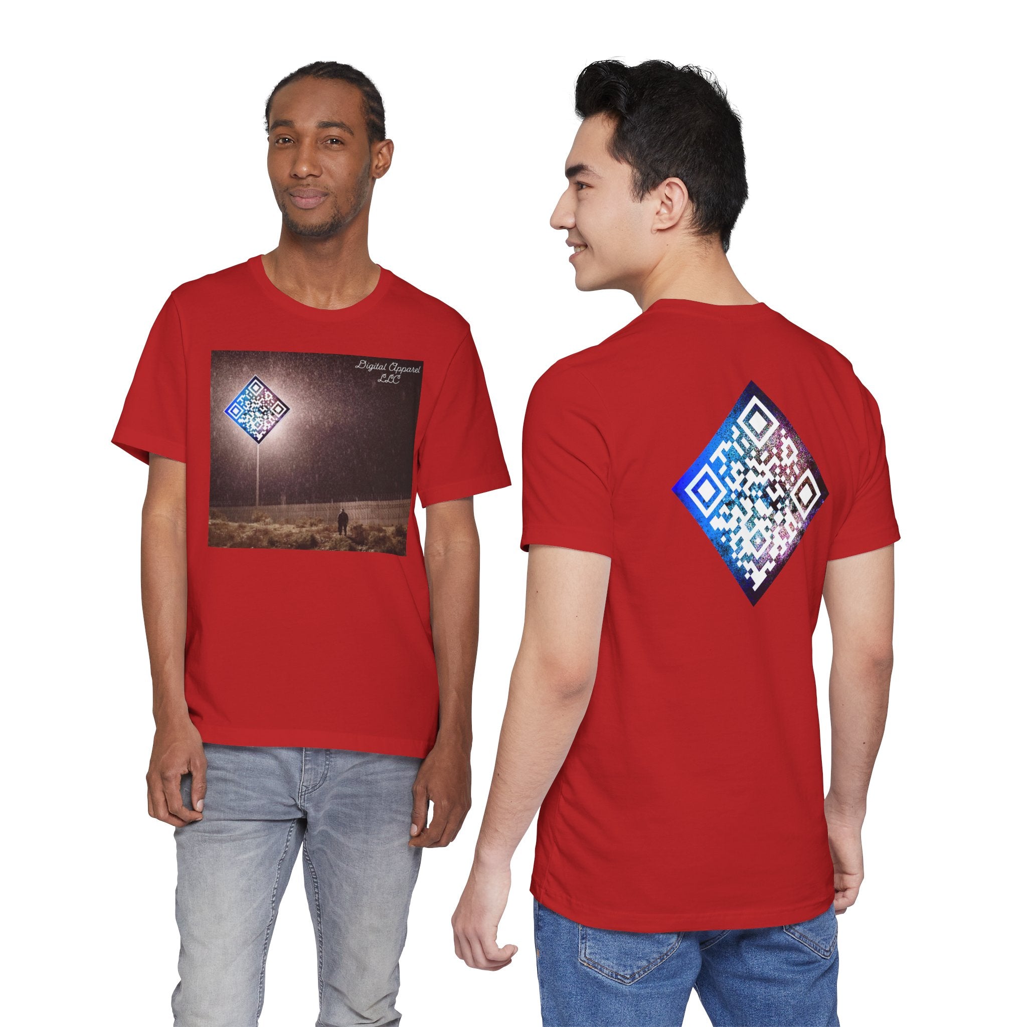 “Incredibili Digital Ostensionem” A.I. Digital Unisex Jersey Short Sleeve Tee