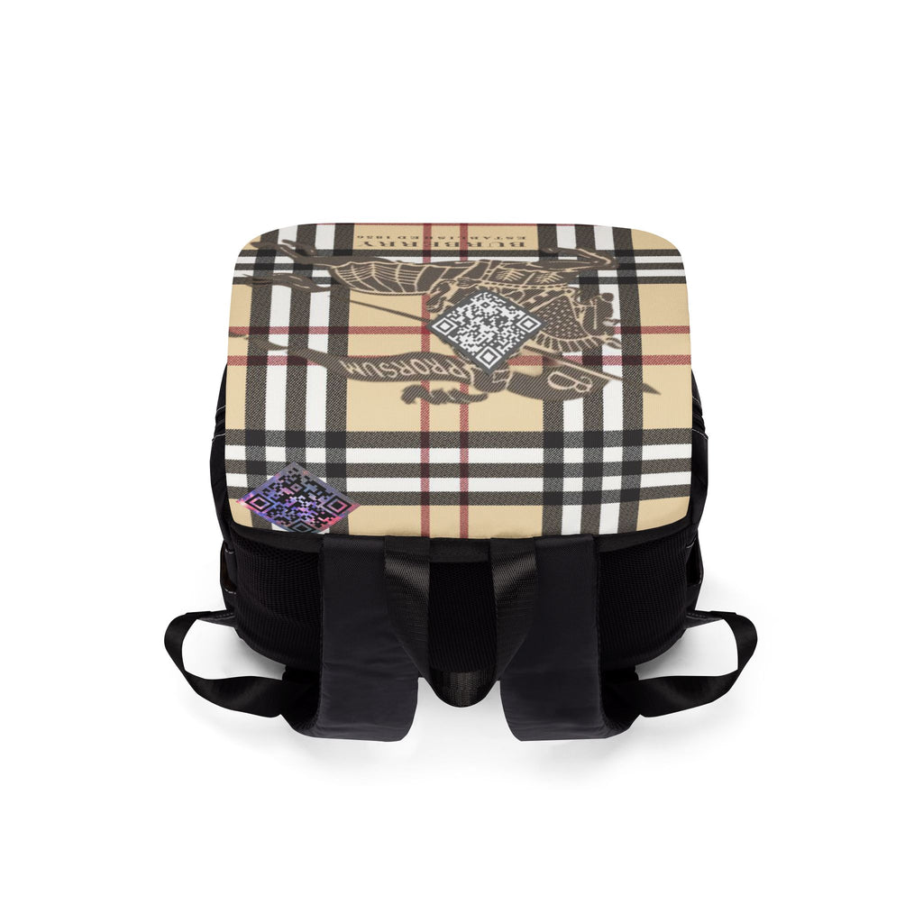 Burberry London Digital Tribute Unisex Casual Shoulder Backpack