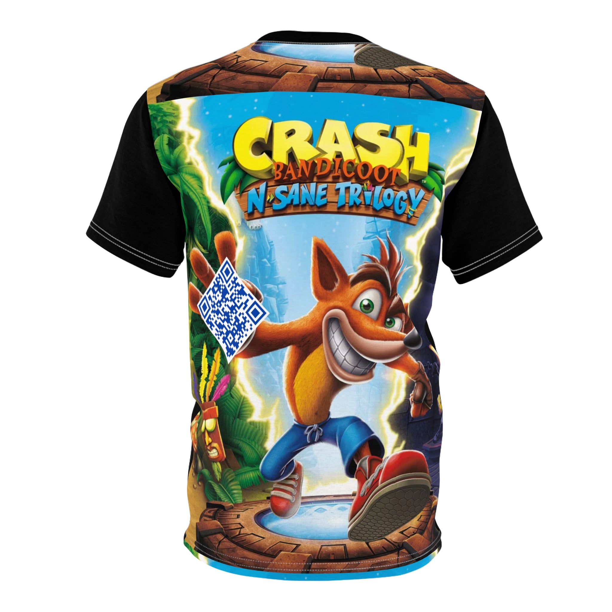 Digital Tribute Retro Gaming Unisex Tee - Crash Bandicoot Graphic T-Shirt