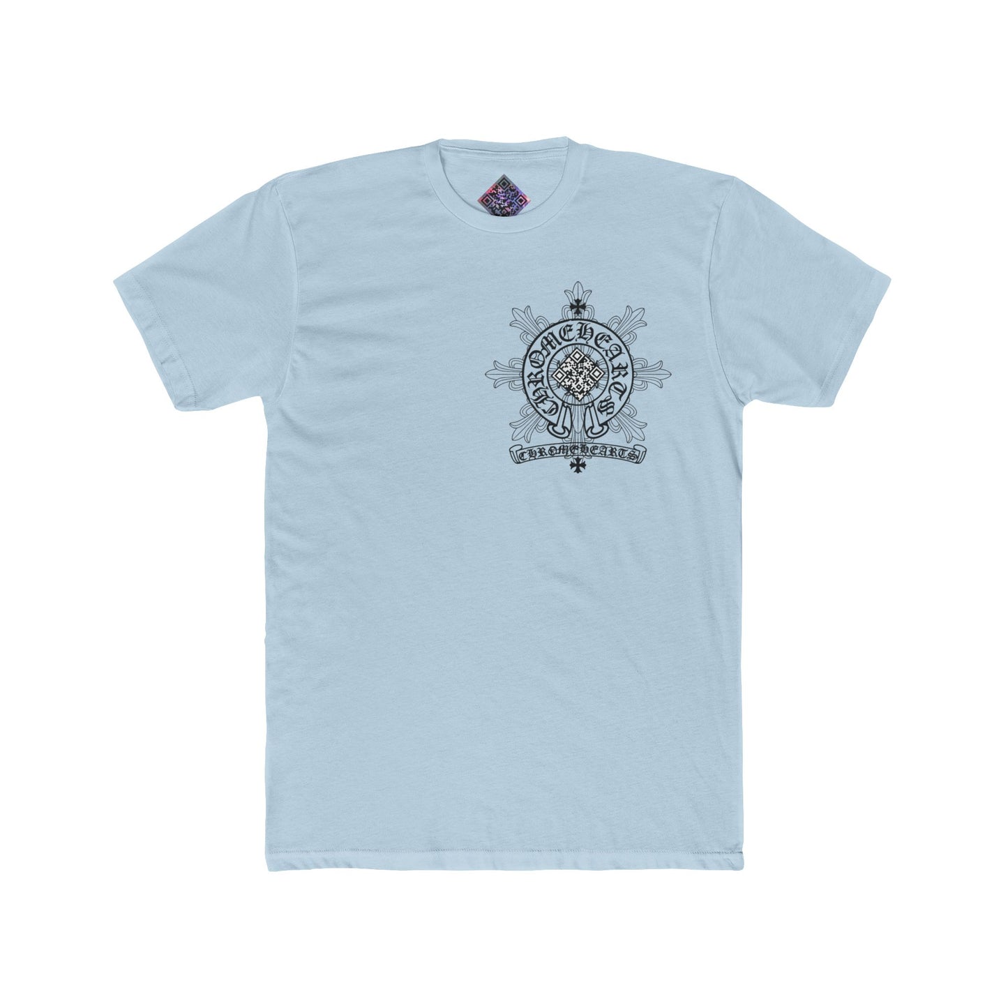 High Fashion Digital Chrome Hearts Tribute Unisex  Crew Tee