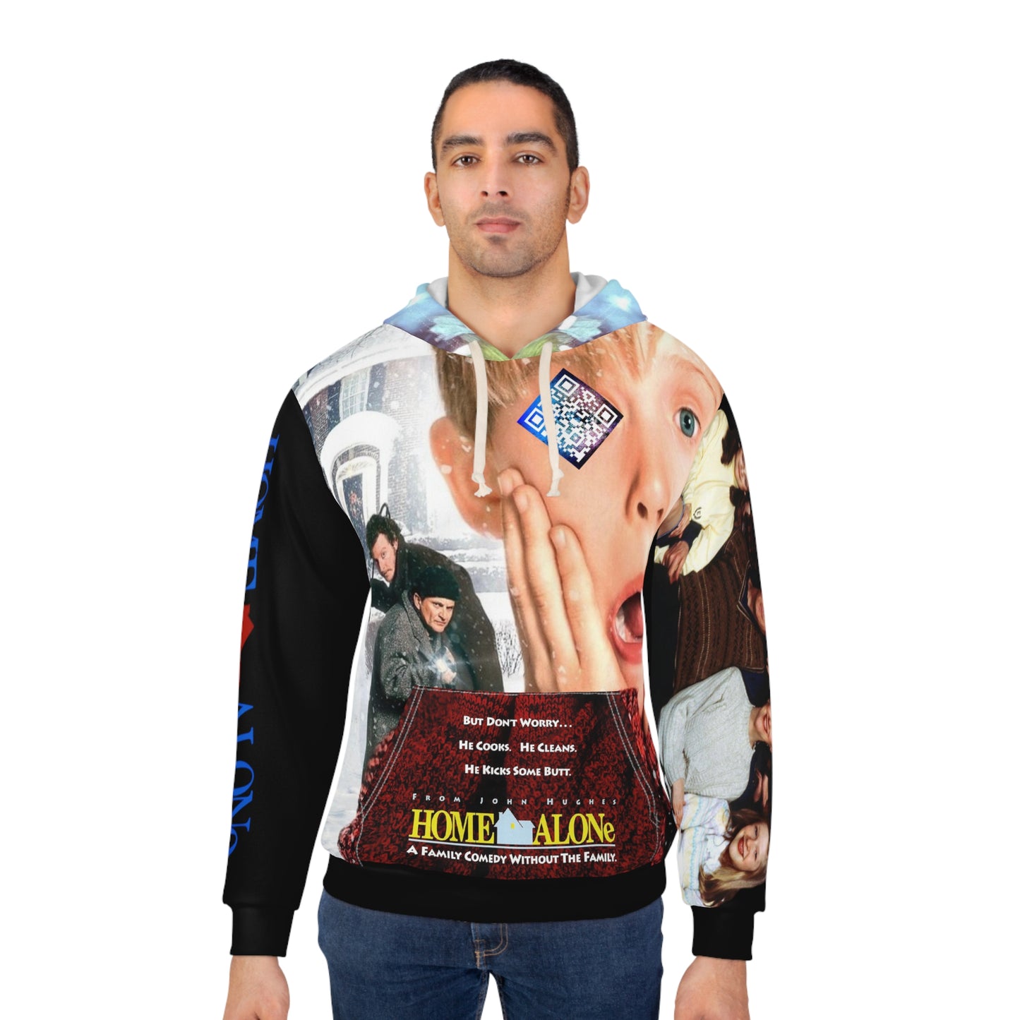 Home Alone Digital Tribute Unisex Pullover Hoodie (AOP)
