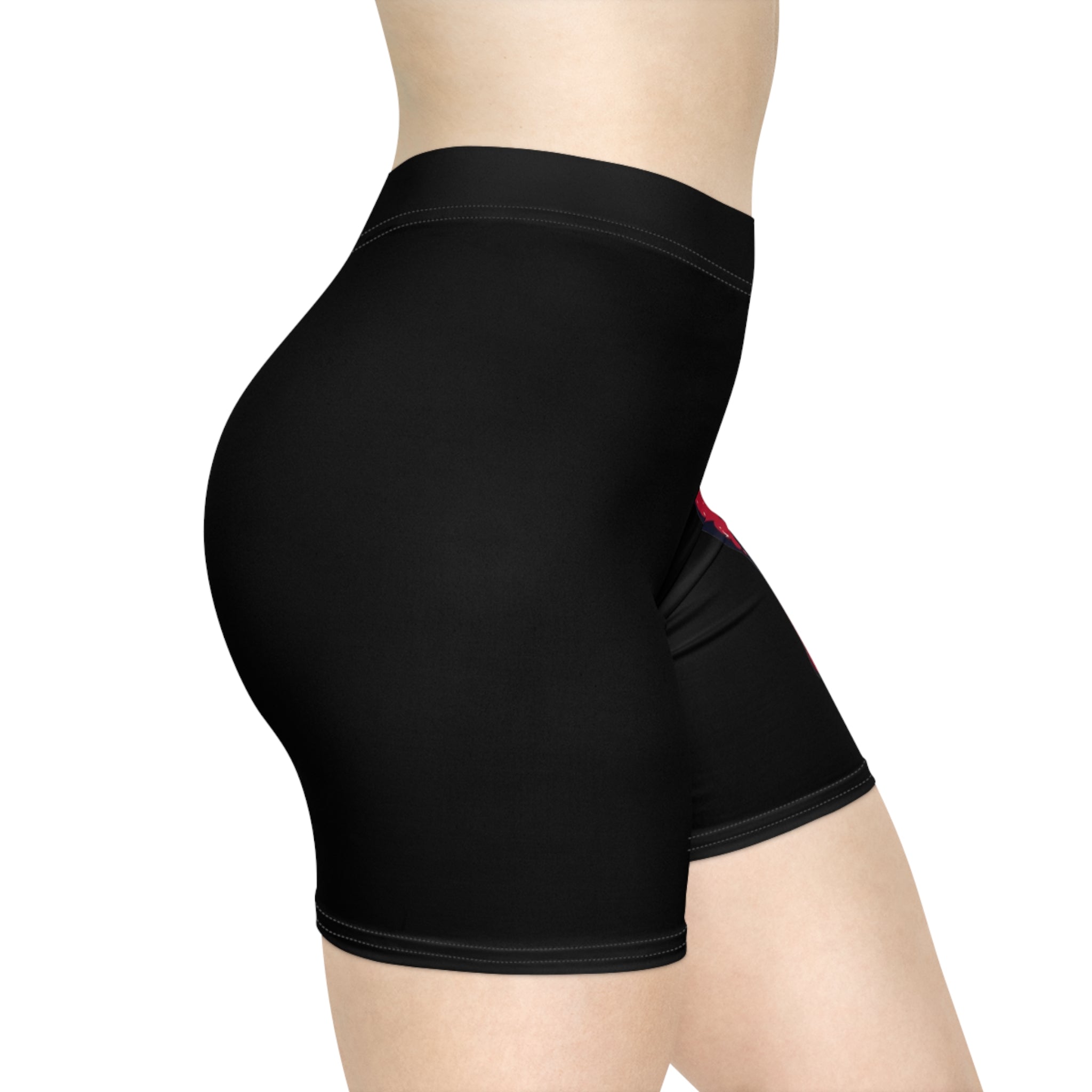 AI Digital Women's Biker Shorts (AOP)