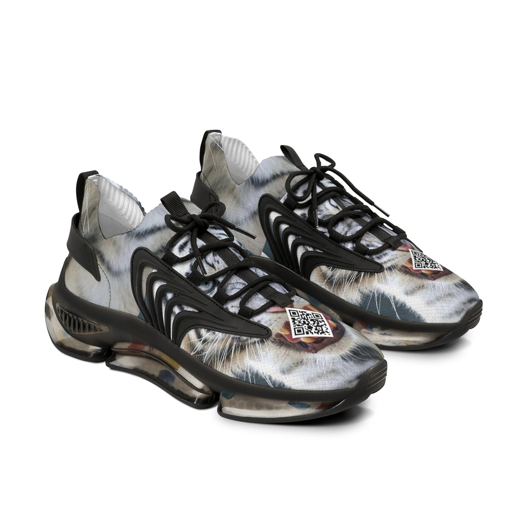 A.I. D-1 White Tiger Strike Men's Digital Mesh Sneakers