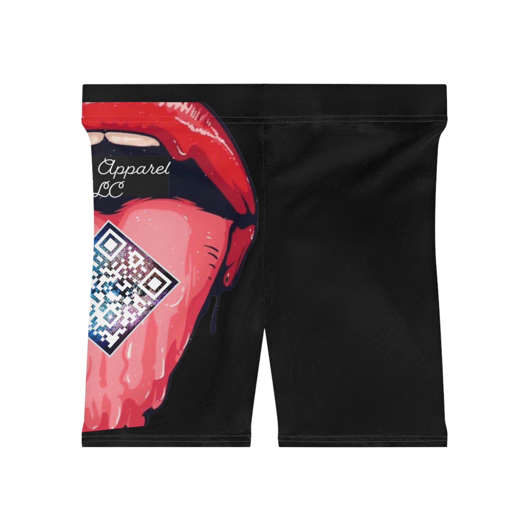 AI Digital Women's Biker Shorts (AOP)